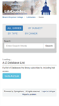 Mobile Screenshot of libguides.mtaloy.edu